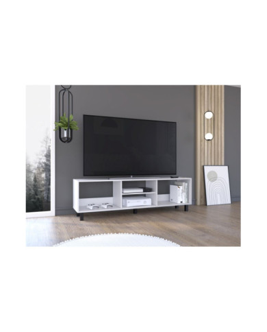 Mesa Para Tv Tunez Blanco Duqueza Para Televisor Hasta 70 Pulgadas