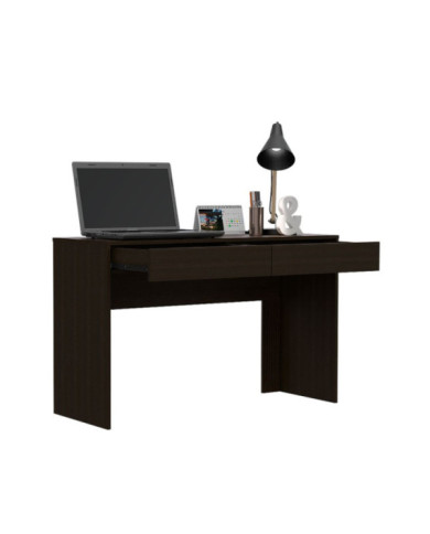 Escritorio Florencia, Wengue, con Dos Cajones Organizadores    ZF