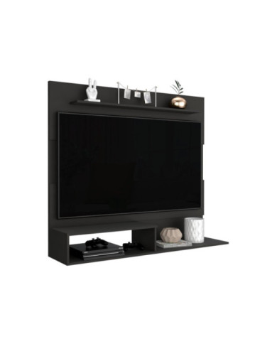 Panel de Tv Ascher, Wengue, con Espacio Para Televisor de Hasta 55 Pulgadas  ZF