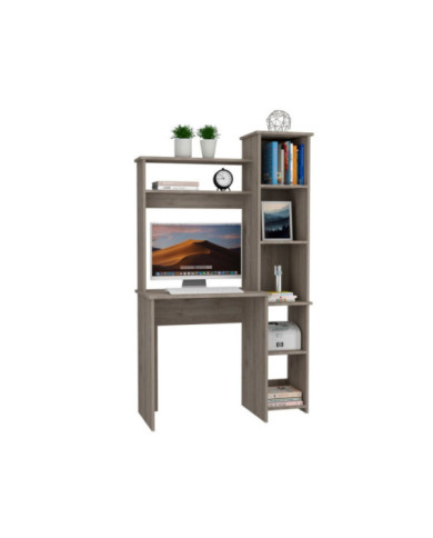 Escritorio Claus, Humo, con múltiples entrepaños ZF