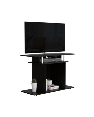 Mesa Para Tv Lisboa, Wengue, con Espacio Para Televisor de Hasta 40 Pulgadas