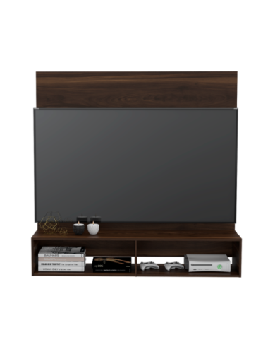 Panel de Tv Lara, Caoba, Para Televisor de 60 Pulgadas