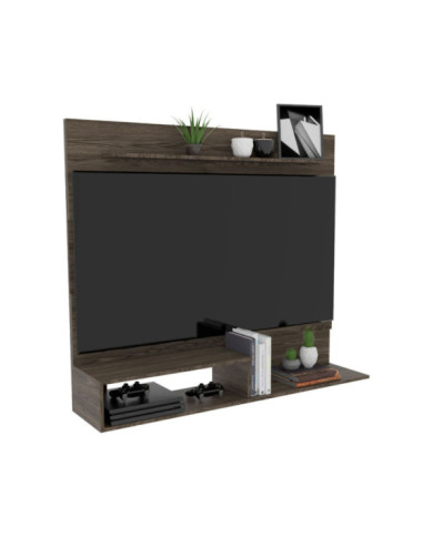 Panel Para Tv Ascher, Chocolate, Para Televisor de 55 Pulgadas